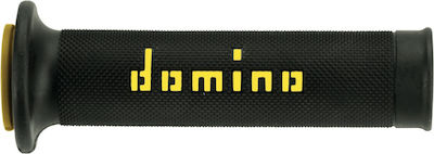 Domino Motorcycle Grips in Yellow Colour