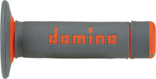 Domino Motorcycle Handlebars in Orange color