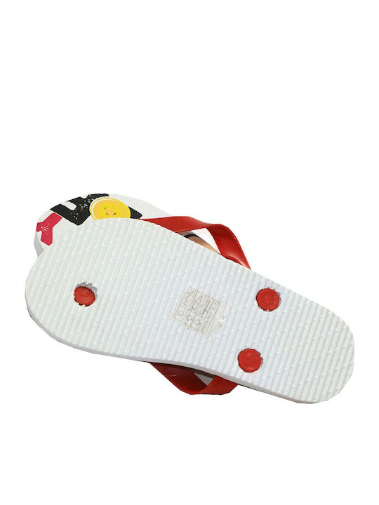 Kids' Flip Flops Mickey Red Mouse