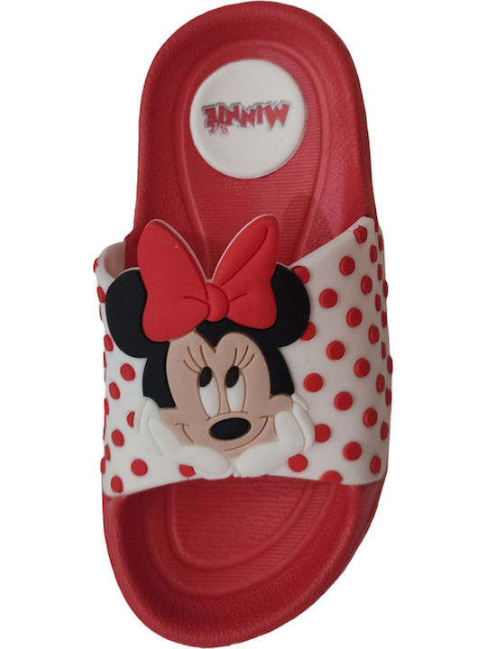 Kinder Badeschlappen Minnie Weiß Minnie