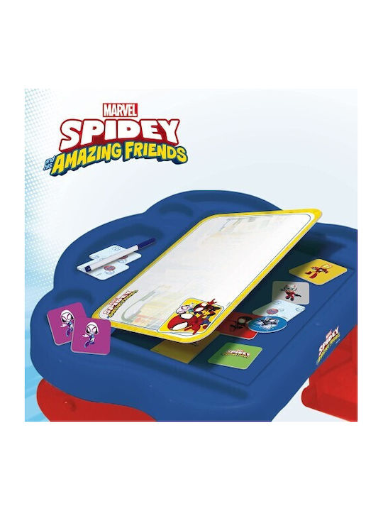 Spidey and His Amazing Friends Kindertisch zum Malen aus Plastik Mehrfarbig Lisciani Giochi
