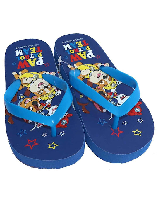 Nickelodeon Kids' Flip Flops Paw Patrol Blue