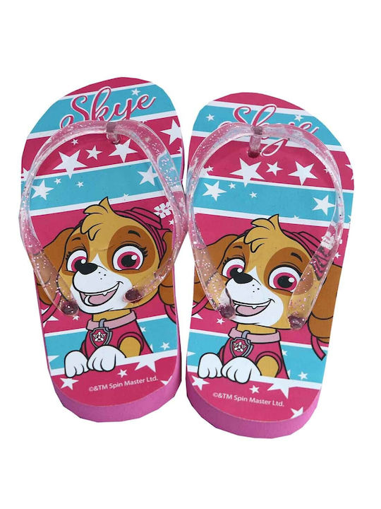 Nickelodeon Kids' Flip Flops Paw Patrol Pink 52 51