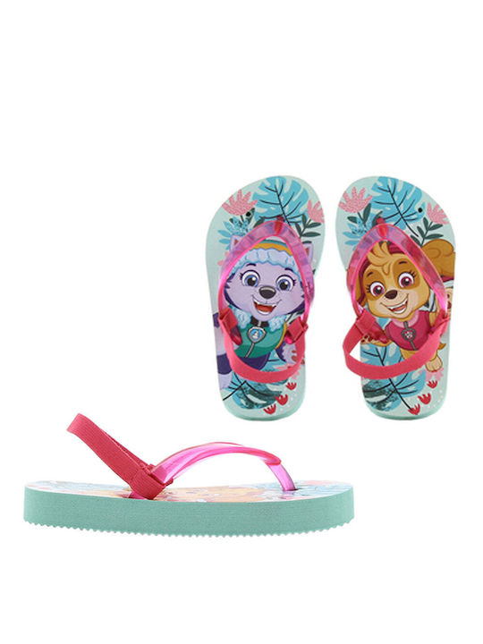 Nickelodeon Șlapi pentru copii Flip Flops Patrula cățelușilor Multicolor