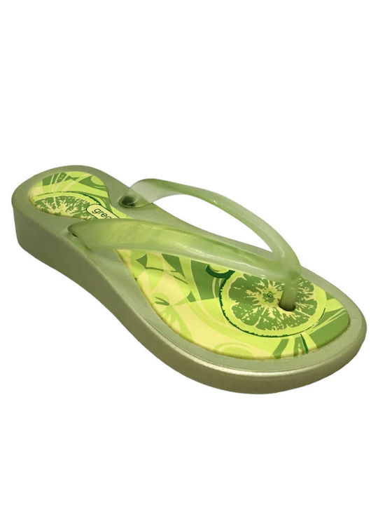 Șlapi pentru copii Flip Flops Verzi