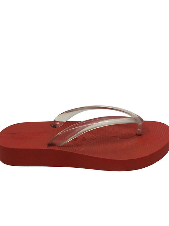 Șlapi pentru copii Flip Flops Roșii