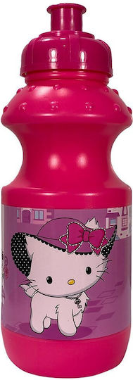 Sunce water bottle Kids Water Bottle Hello Kitty Plastic Fuchsia 330ml