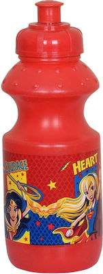 Sunce Kids Plastic Thermos Water Bottle Red