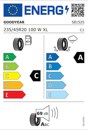Eagle F1 Asymmetric 6 235/45R20 100W XL FP MFS Лято Гума