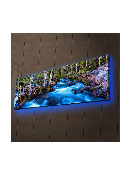 Картина Дърво С LED осветление 90x90см