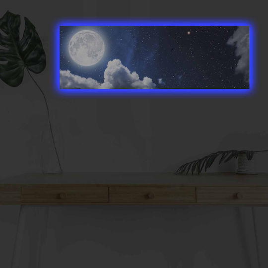 Πίνακας σε Καμβά με LED Φωτισμό 90x90 cm Πίνακας σε Καμβά με LED Φωτισμό 90x90 cm