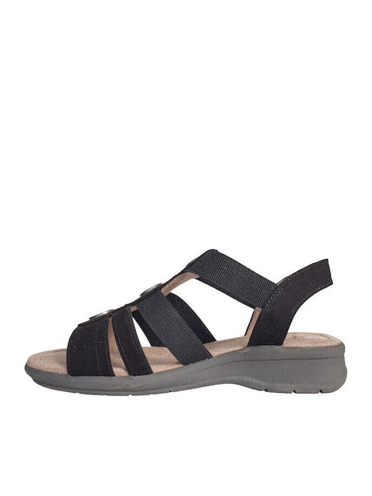 Softline Sandale Casual Dame Negru
