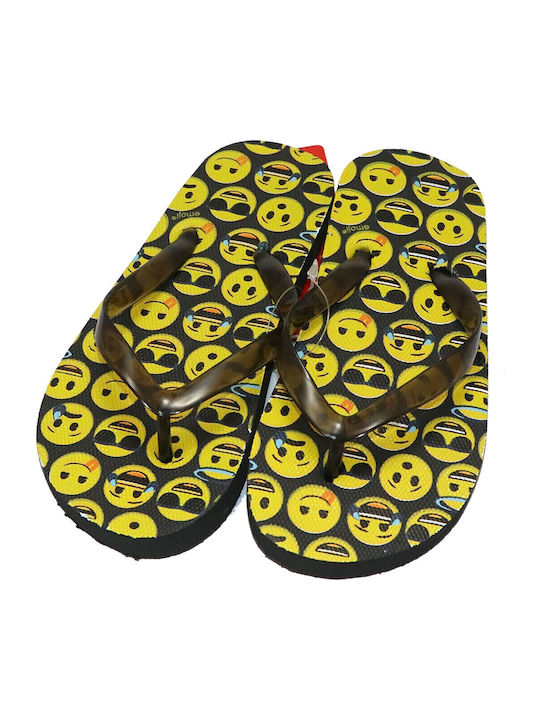 Παιδικές Σαγιονάρες Flip Flops Κίτρινες