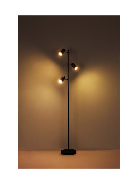 Globo Lighting Robby Φωτιστικό Δαπέδου Υ154xΜ25εκ. με Ντουί για Λαμπτήρα GU10 Λευκό