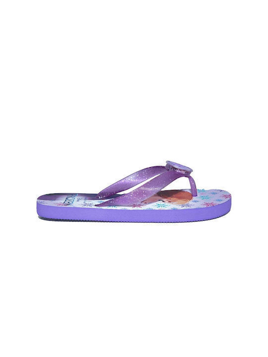 Kinder Flip Flops Gefroren Lila