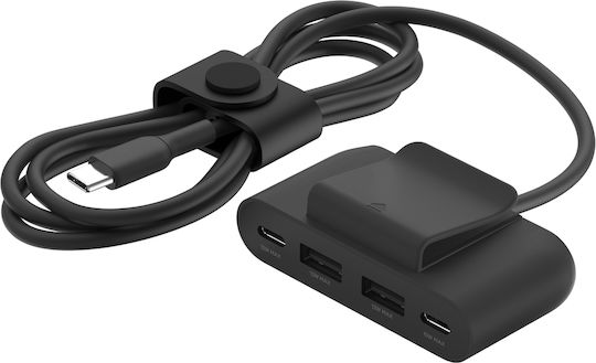 Belkin USB 2.0 4 Port Hub with USB-C Connection