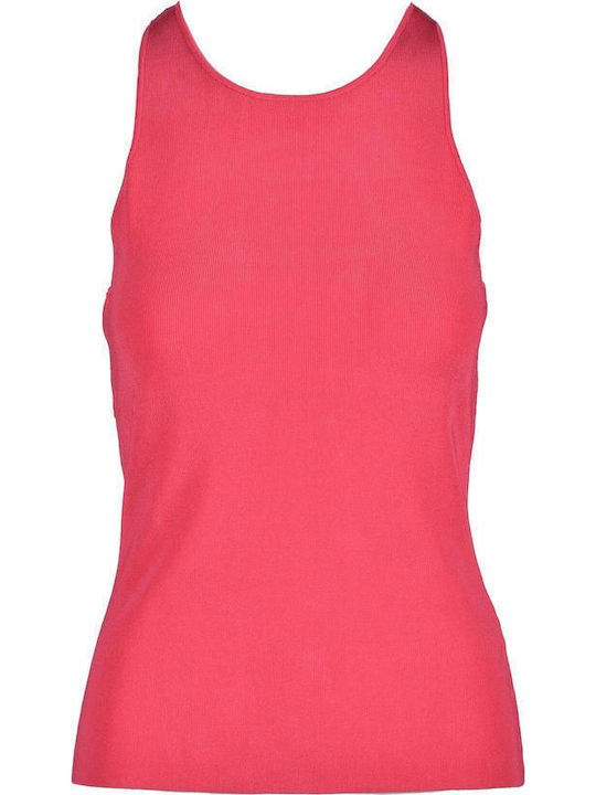 Women's Summer Blouse Sleeveless Orange