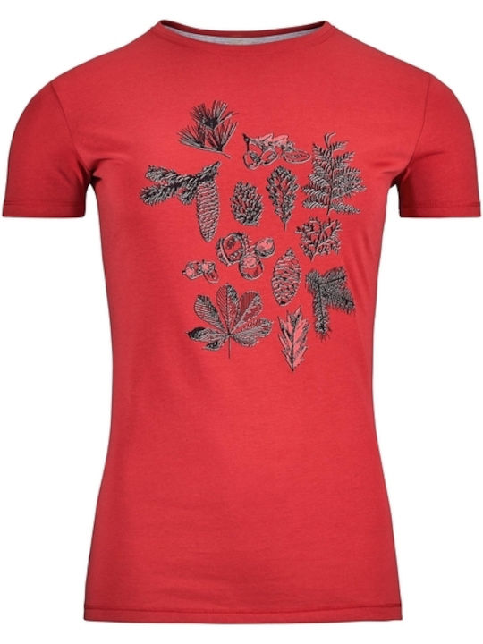 Kumano Forest Γυναικείο T-shirt Κόκκινο
