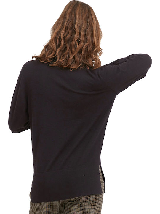 Women's Long Sleeve Sweater Black