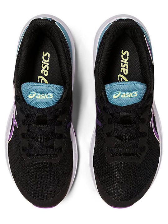GT-1000 12 Kids Sports Shoes Running with Laces Black