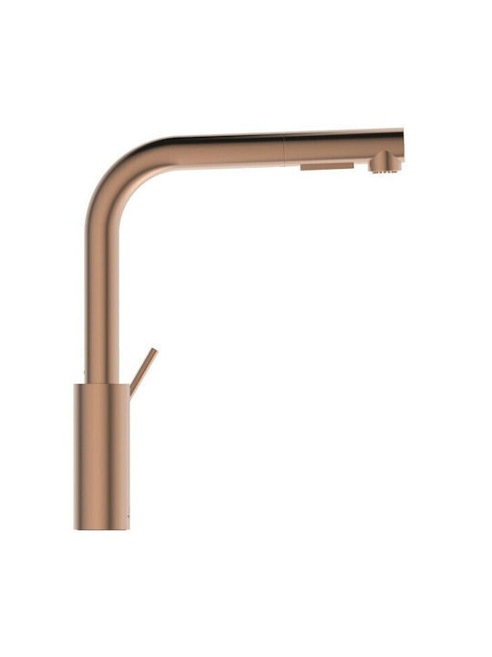 Ideal Standard Gusto Küchenarmatur Zähler Rot