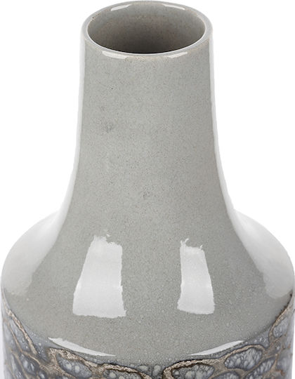 Interni Oggi Decorative Vase Gray 15x15x31cm