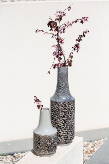 Interni Oggi Decorative Vase Gray 15x15x31cm