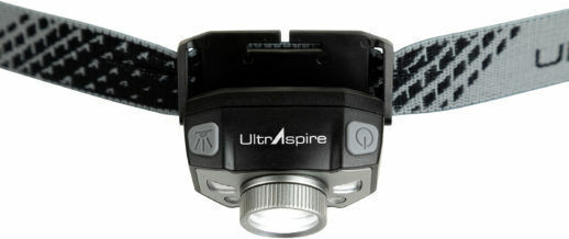 Rechargeable Headlamp LED with Maximum Brightness 300lm Headlamp Black