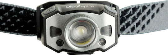 Rechargeable Headlamp LED with Maximum Brightness 300lm Headlamp Black