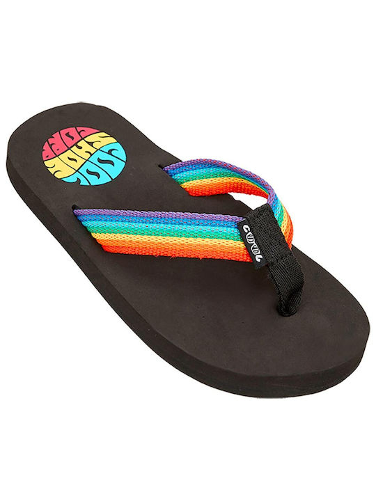 Cool Kids' Flip Flops Black