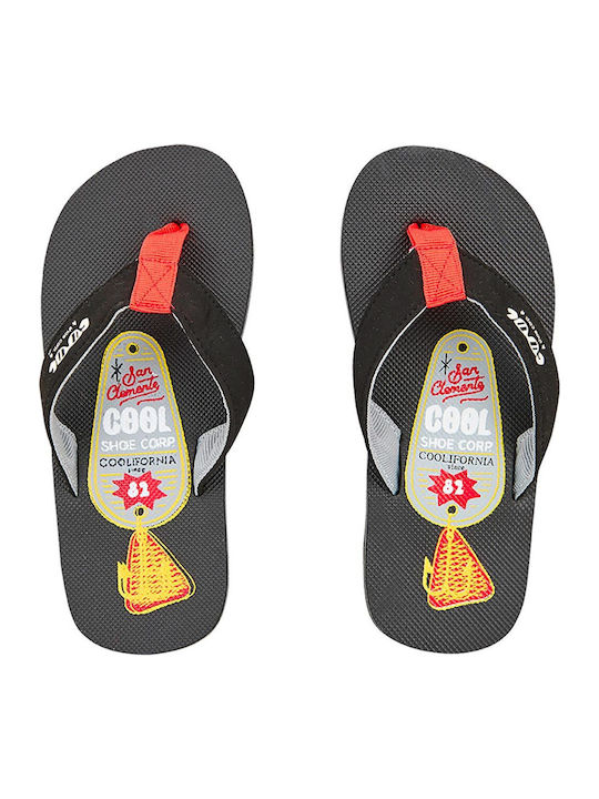 Παιδικές Σαγιονάρες Flip Flops Μαύρες