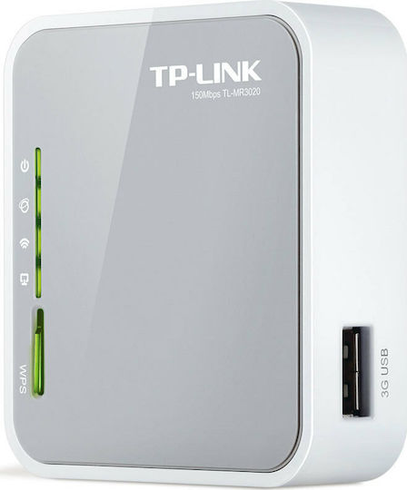 TP-LINK TL-MR3020 v3.20 Ασύρματο 4G Router Wi‑Fi 4