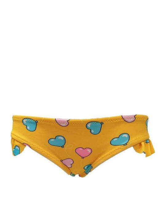 Senses Kids Swimwear Swim Briefs Yellow