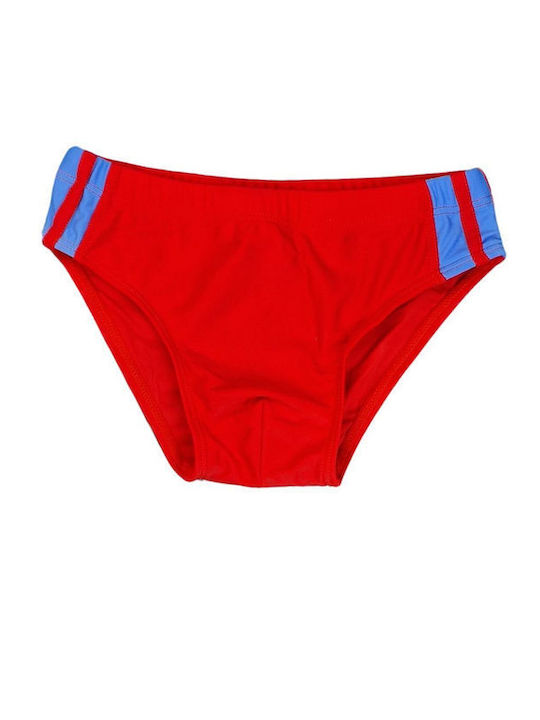 Senses Kids Swimwear Swim Briefs Red