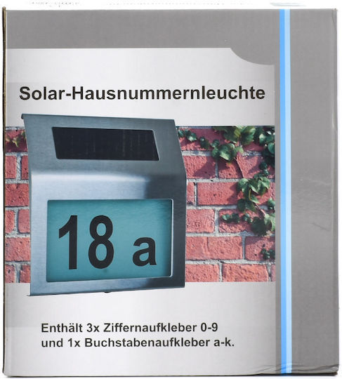 Montat pe perete Lampă Solară Numărul casei 18cmx18cmx20cmcm