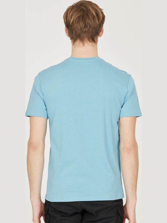 Αθλητικό T-shirt Γαλάζιο