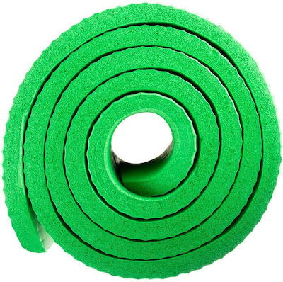 ELN Yoga/Pilates Mat Green (183x61x1.2cm)