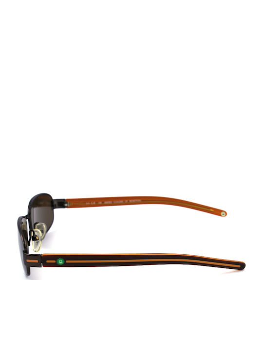 Benetton Παιδικά Γυαλιά Ηλίου Καφέ BEN446 D02