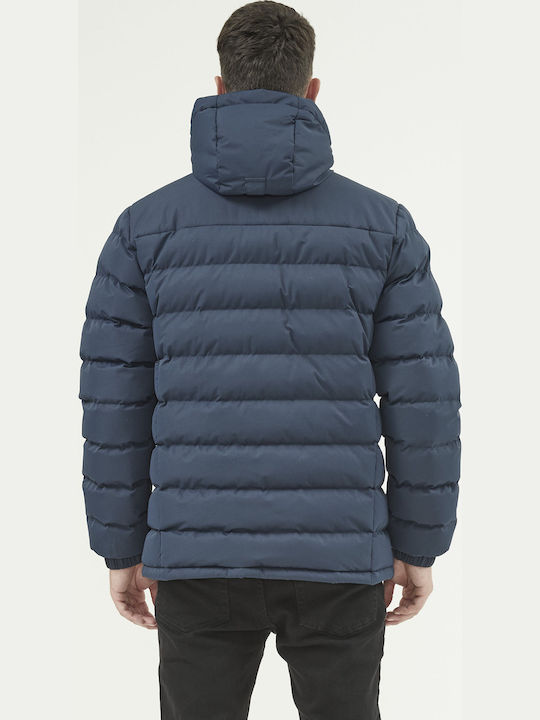 Winter Jacket Puffer Navy Blue