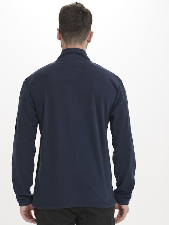 Ανδρική Ζακέτα Fleece Navy Μπλε
