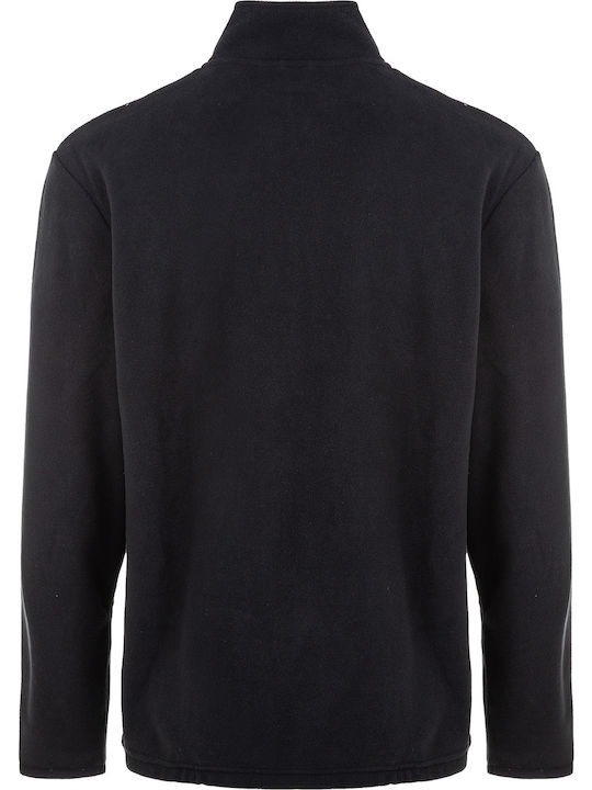 Men's Fleece Cardigan Black