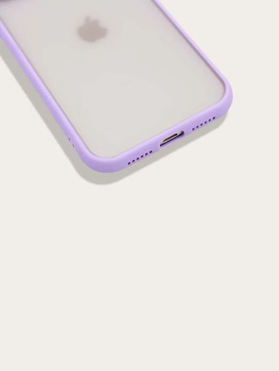 Go Clever Milky Umschlag Rückseite Silikon Flieder (iPhone 12 Pro Max)