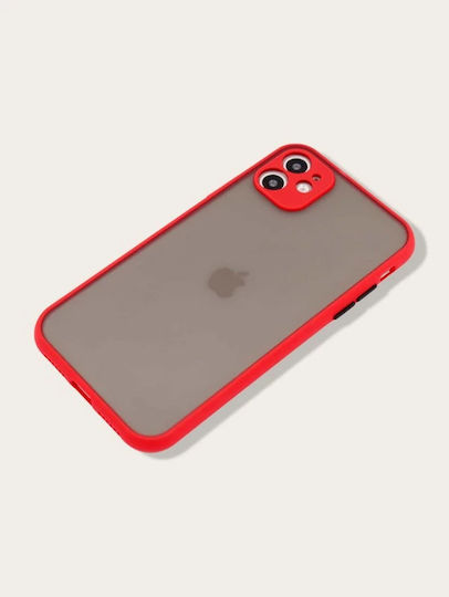 Go Clever Milky Back Cover Σιλικόνης Κόκκινο (iPhone 12 Pro Max)