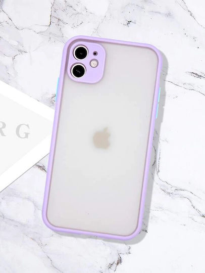 Go Clever Milky Back Cover Σιλικόνης Λιλά (iPhone 13 Pro Max)