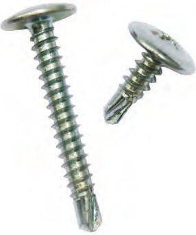 Fisco Self-Piercing Drilling Screw Phillips Galvanized with Diameter M4.2 and Length 13mm 10pcs