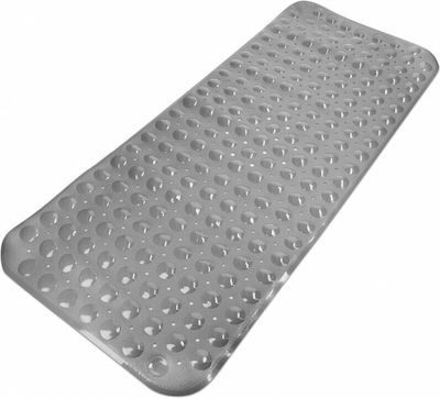 Navaris Bathtub Mat with Suction Cups Gray 41cm