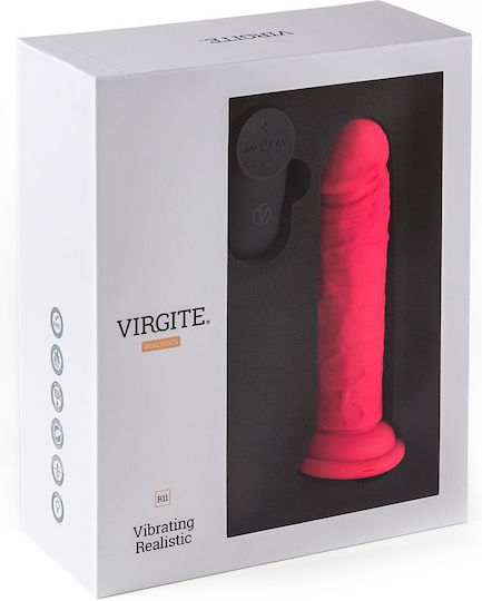 Kiotos Realistischer Vibrator mit Fernbedienung Rosa