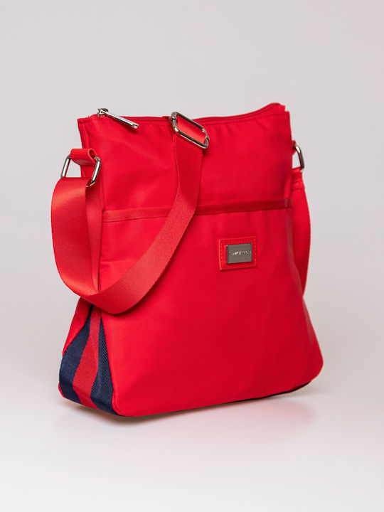 Heavy Tools Damen Tasche Schulter Rot