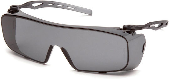 Pyramex Safety Safety Glasses for Protection with Black Lenses Tinted 1pcs