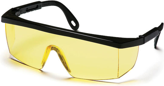 Pyramex Safety INTEGRA Safety Glasses for Protection with Yellow Lenses ESB430S